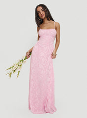 South Of France Maxi Dress Pink Petite
