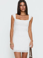 Lanchester Mini Dress White