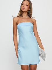 Phillipa Mini Dress Light Blue