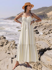 Sweetheart Neck Spaghetti Strap Dress