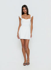Landon Mini Dress White
