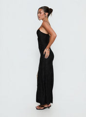 Amika Lace Maxi Dress Black