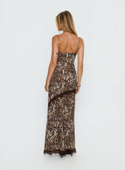 Musico Lace Maxi Dress Paisley