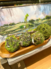 4" Mossy Orb