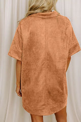 Johnny Collar Half Sleeve Dress