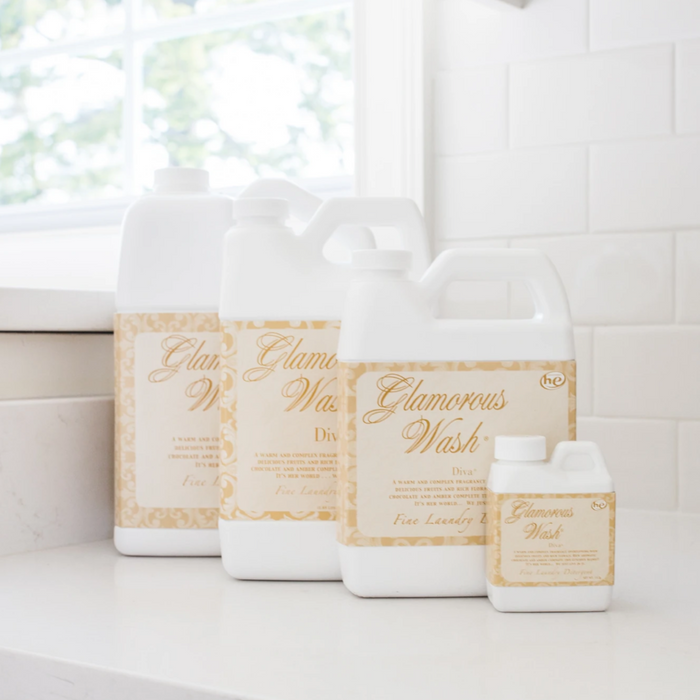 Tyler Candle Diva glamorous laundry wash paraffin fragrance fruits chocolate amber for gift from Magnolias Home Decor