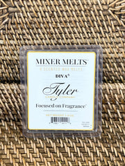 Tyler Candle Diva wax mixer melts fruits chocolate amber home fragrance gift from Magnolias Home Decor