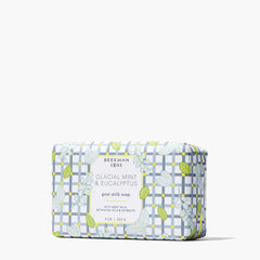 Beekman 1802 Glacial Mint Eucalyptus goat milk bar soap 9 oz for self-care gift from Magnolias Home Decor