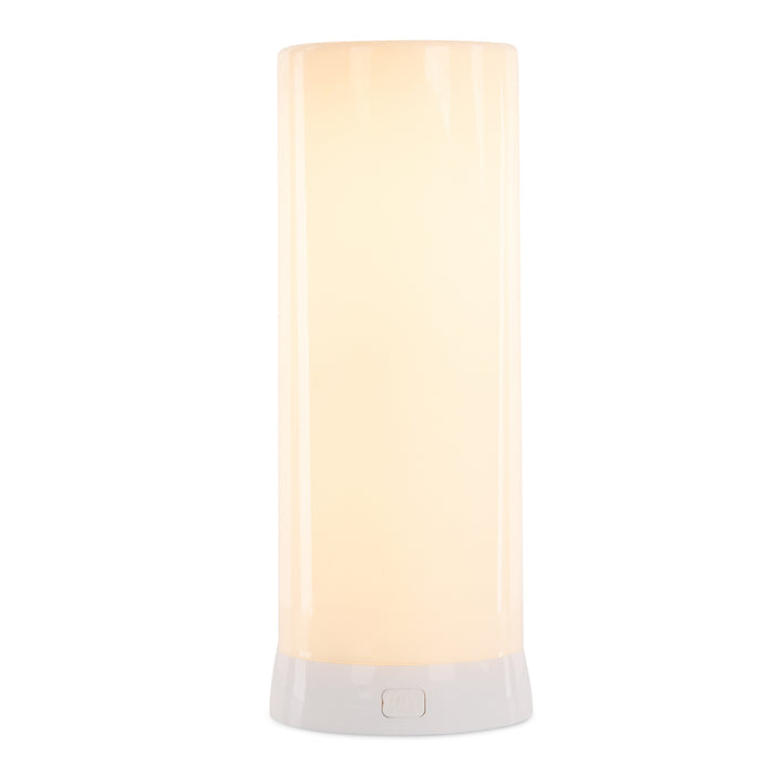 LED large gold flame Fia rechargeable candle module 4 x 7.5 inch with timer for transitional home decor from Magnolias Home Decor