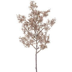 Silk beige brown mini berry twig spray for farmhouse transitional fall home decor from Magnolias Home Decor