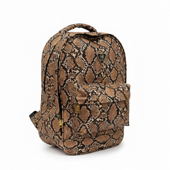 Tan Mint Cobra Backpack accessory with adjustable straps and multiple compartments, designed by Mint for stylish everyday use.