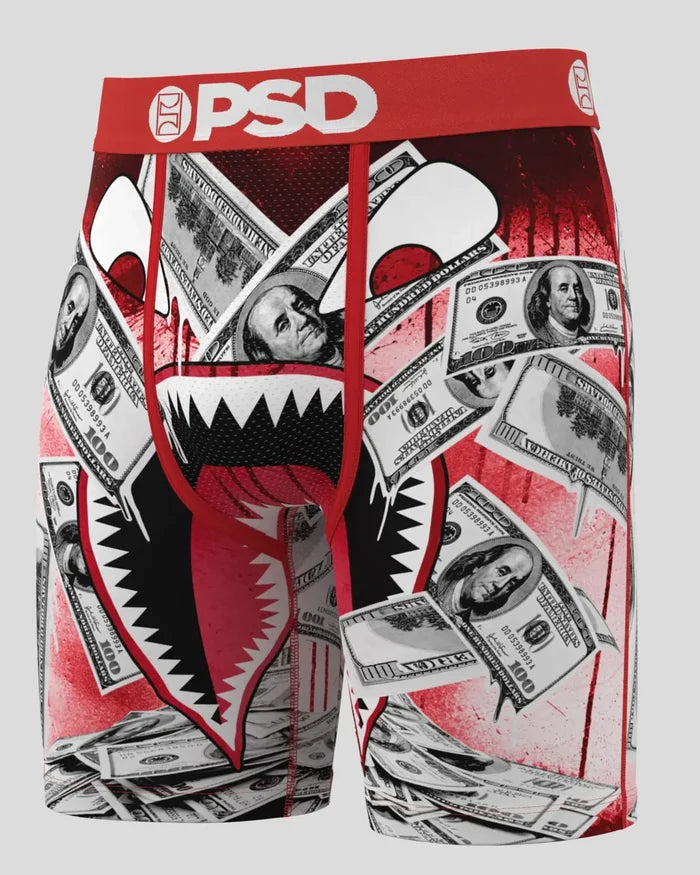 PSD Underwear WF Cherry Melt boxers with colorful cherry print, breathable fabric, and comfortable fit.