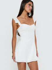 Landon Mini Dress White
