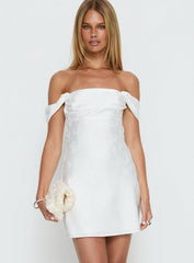 Zabbarra Mini Dress White Floral