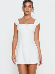 Seyani Mini Dress White