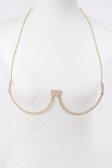 Seduction Bra Chain - Gold