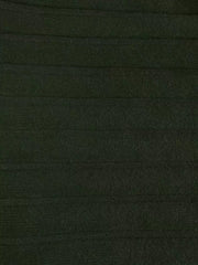 Ribbed Knit Hoodie Dress