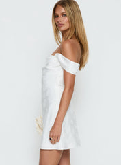 Zabbarra Mini Dress White Floral