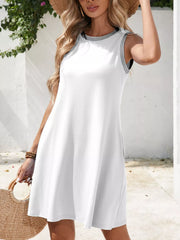 Sleeveless Casual Flowy Mini Dress