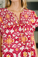 Don't You Go Away Balloon Sleeve Dress