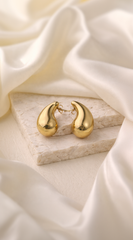 Water Drop 18K Gold Plated Earrings
