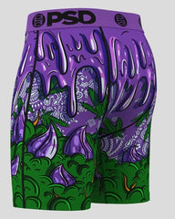 PSD Underwear Purp Nectar boxers in multi-color with bold design, showcasing comfortable fabric and stylish waistband.