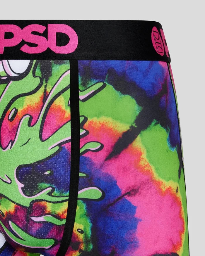 PSD 'R&M Slime' boxers, colorful accessory underwear with slime-inspired design, made by PSD Underwear.