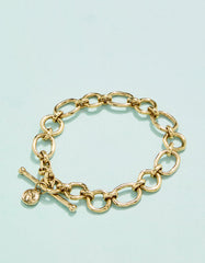 Spartina Splash Calhoun gold toggle bracelet tarnish free water resistant for everyday gift from Magnolias Home Decor