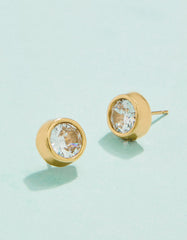 Spartina Splash Lighthouse gold stud earrings tarnish free for everyday gift from Magnolias Home Decor