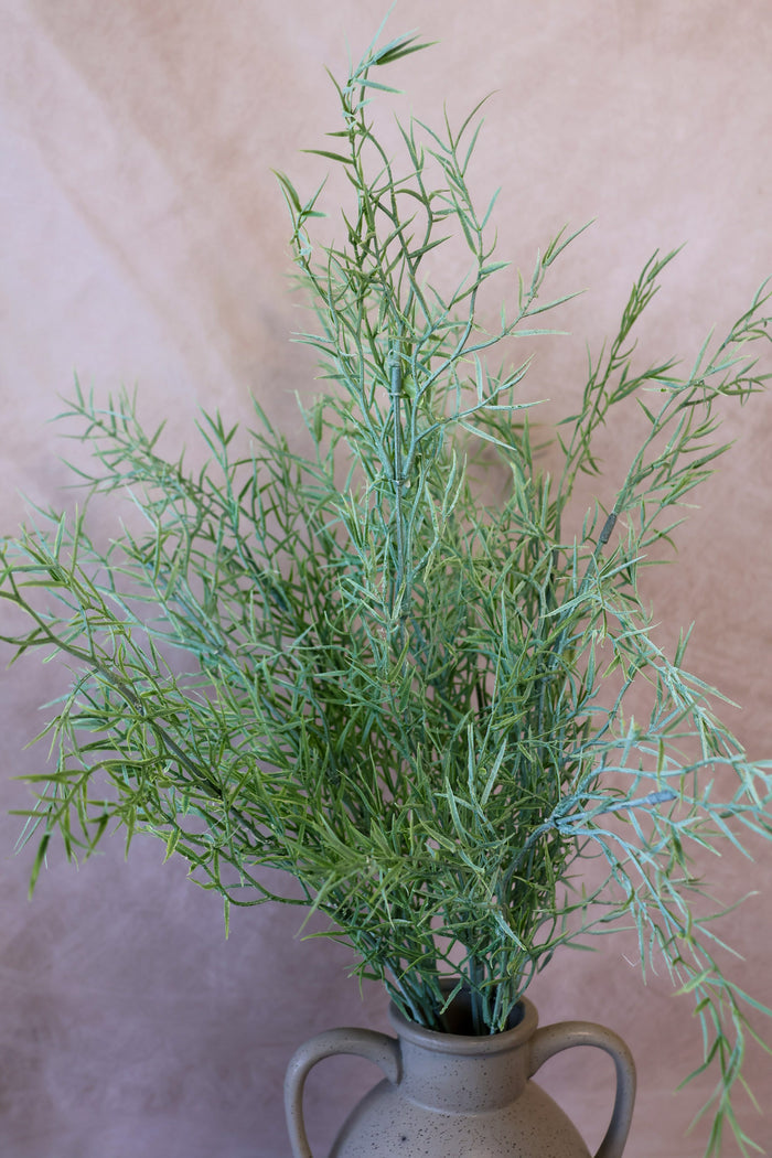 Silk green springeri bush outdoor safe for transitional everyday home decor from Magnolias Home Decor