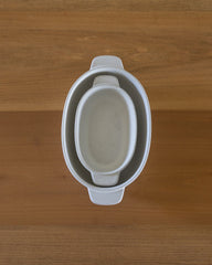 White Baking Dish