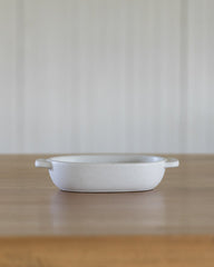 White Baking Dish